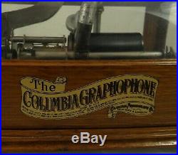 Antique Coin-operated Phonograph Columbia Graphophone Model AT. Patented 1886