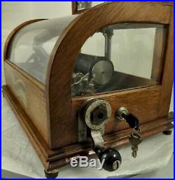 Antique Coin-operated Phonograph Columbia Graphophone Model AT. Patented 1886