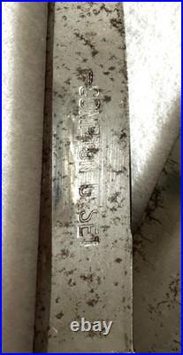 Antique Compton U-SET Tailor's Scissors, 13.5 in, 2 lbs, Pat 1938, Newark NJ