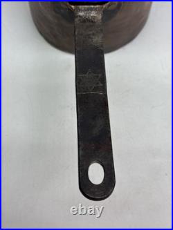 Antique Copper 5 Pot ashkenazi Jew Star David