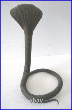 Antique Copper Snake Intricate Work, Five Mouth. Huge