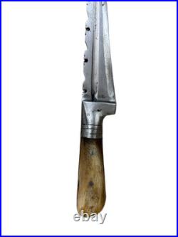Antique Dagger Vintage Antler Dirk Khanjar Machete Poniard Sword Collectible