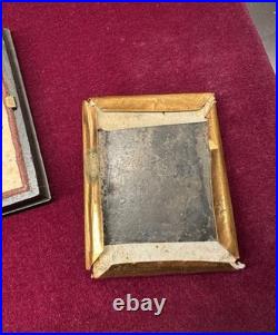 Antique Daguerreotype Patriotic Union Case Littlefield Parsons 1856 Pat