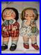 Antique-Dean-s-Rag-Book-Co-Peggie-Teddie-Cloth-Dolls-Pair-1910s-England-STAMP-01-an