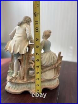 Antique Dresden Porcelain Figurines Man and Woman (set of 2 or sold seperately) Antique Dresden Porcelain Figurines Man and Woman (set of 2 or sold seperately)