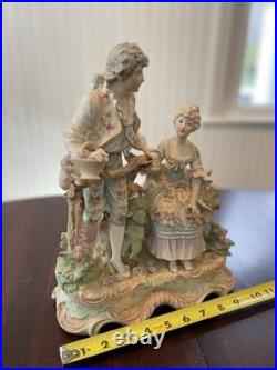 Antique Dresden Porcelain Figurines Man and Woman (set of 2 or sold seperately) Antique Dresden Porcelain Figurines Man and Woman (set of 2 or sold seperately)
