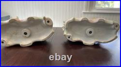 Antique Dresden Porcelain Figurines Man and Woman (set of 2 or sold seperately)