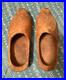 Antique-Dutch-Wooden-Clogs-Holland-Hand-Carved-Work-Shoes-Folk-Art-Primitive-01-qla