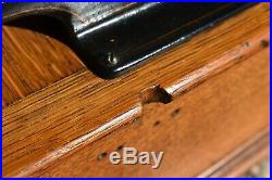 Antique Edison Phonograph Player Model B Oak Case Cover Horn H228019