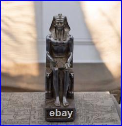 Antique Egyptian Statue of King Khafre Authentic Ancient Egyptian Antiquities BC