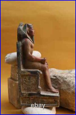 Antique Egyptian Statue of King Khafre Authentic Ancient Egyptian Antiquities BC
