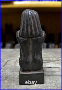 Antique Egyptian Statue of the Seated Scribe Rare Ancient Egyptian Antiques BC