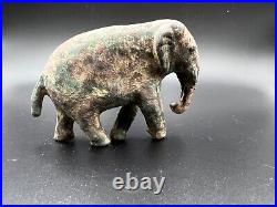 Antique Elephant Bronze Figure Collectables
