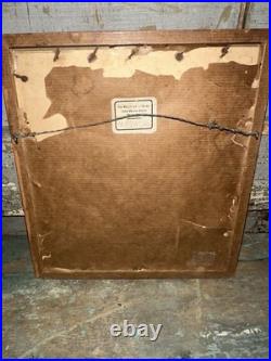 Antique Embroidery Stitched Sampler