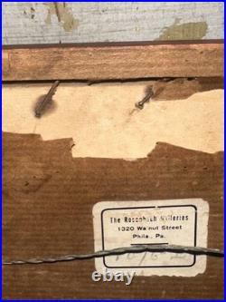 Antique Embroidery Stitched Sampler