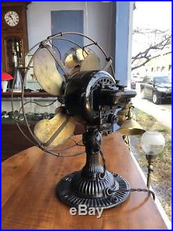 Antique Emerson 12646 Oscillating Desk Fan