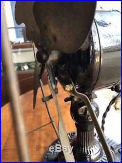 Antique Emerson 12646 Oscillating Desk Fan