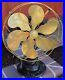 Antique-Emerson-Brass-6-Blade-Cage-3-Speed-Electric-Fan-Type-21666-No-192098-01-noqv