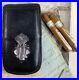 Antique-European-Fine-Leather-Cigar-Case-or-Money-Pouch-Wallet-Expands-1-3-01-aa
