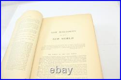Antique Family Lineage Hardcover Book Kelloggs In The Old World & New 1903 Vol 1
