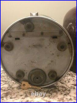 Antique Ford Gum Gumball Machine Glass Globe with Original Rare Stand Lock & key
