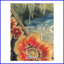 Antique Framed German Made 3D Advertising for Round Lake MN Minnesota