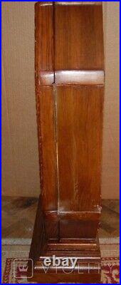 Antique Freemasonry Box Symbol Masonry Wood Metal Glass Case Decor Rare Old 19th