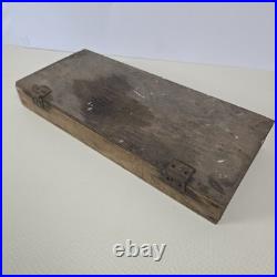 Antique G. L. White No. 1 Sign & Price Marker Wood Stamp Set Antique G. L. White No. 1 Sign & Price Marker Wood Stamp Set