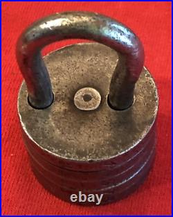 Antique G&p Victorian/civil War Era (5#) Combination (9-7-1-5-0)