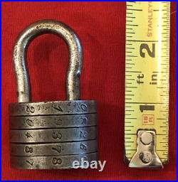 Antique G&p Victorian/civil War Era (5#) Combination (9-7-1-5-0)