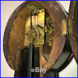 Antique George Hatch Round Bottom Weight Banjo Clock C 1860 $300 PRICE DROP