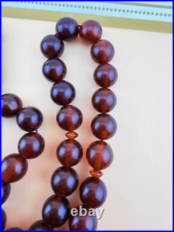 Antique German Bekalite 33-bead Muslim Rosary Tesbih