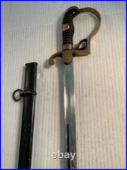 Antique German Wwii Alex Coppel Solingen Offers Sword With Sheath 37