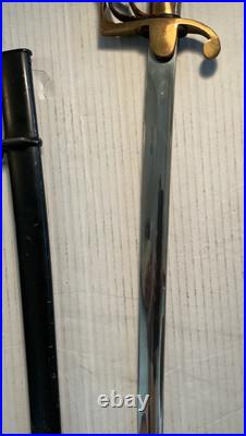 Antique German Wwii Alex Coppel Solingen Offers Sword With Sheath 37