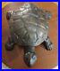Antique-Golden-Novelty-Co-Chicago-IL-Figural-Turtle-Tortoise-Step-On-Spittoon-01-lnc