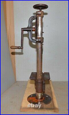 Antique Goodell-Pratt Bench mount drill press collectible machinist shop tool
