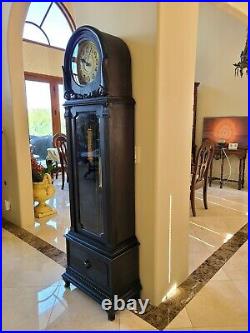 Antique Grandfather Repeater Clock with Gong Sound (Collectable)