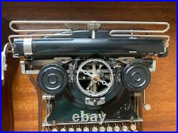 Antique HAMMOND MULTIPLEX Typewriter and Case @ 1917