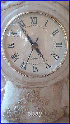 Antique Hand-Carved Vintage Clock Decorative statue, elegant watch, masterpiece