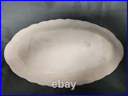 Antique Hand Painted China Co. Fish Platter, 18.25 x 10.5