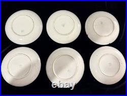 Antique Hand Painted Nippon Porcelain Tea Set Landscape Sunset Teapot Creamer