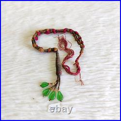 Antique Handmade Clothed Tribal Rosary Jewelry Decorative Old Collectible J187