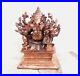 Antique-Handmade-Copper-God-Lakshmi-Ganesh-Statue-Rich-Patina-Collectible-3-5-01-pbj