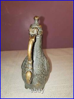 Antique Handmade Maghol ewer Bronze