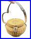 Antique-Handmade-Woven-Pine-Needle-Basket-Purse-Handbag-Leather-Old-Homestead-01-kh