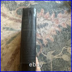 Antique Holy Bible Black Pictorian Family Bible Hard Cover