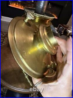 Antique Imperial Russian Brass Samovar 15.25