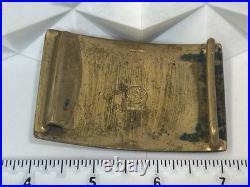 Antique J. R. Gaunt England US Army Officer M1851 Sword Belt Plate Buckle England