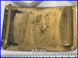 Antique J. R. Gaunt England US Army Officer M1851 Sword Belt Plate Buckle England