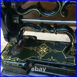 Antique James Galloway Weir Chainstitch Hand crank Sewing Machine